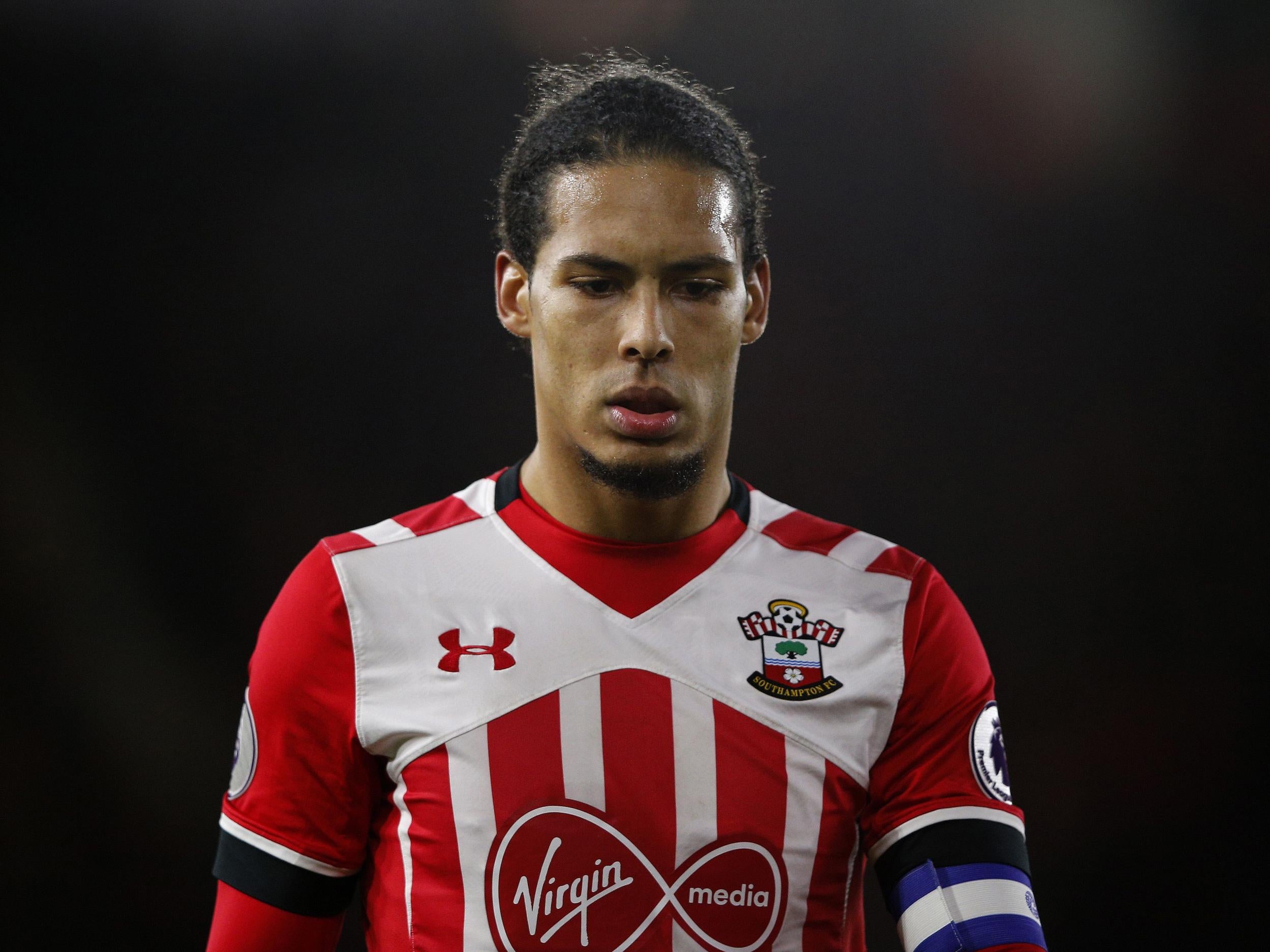 Virgil van Dijk has handed in a transfer request to try and force a move away from Southampton