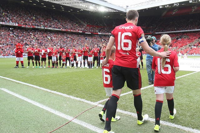 Michael Carrick enjoyed a fitting testimonial after 11 years at Manchester United