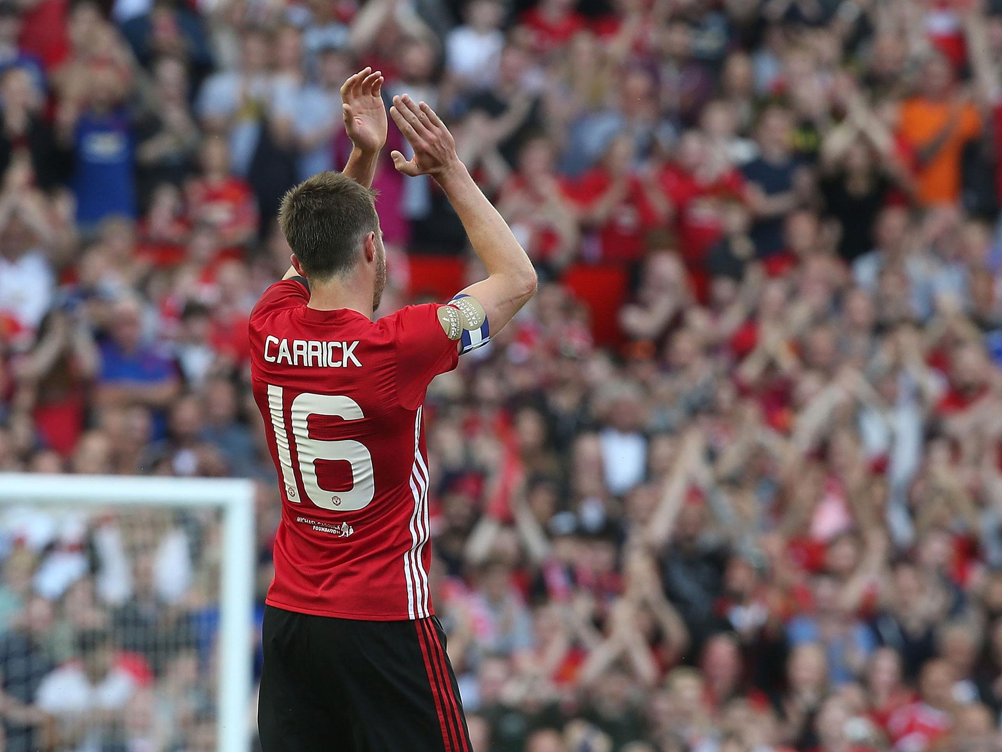 Carrick enjoyed his well-earned moment