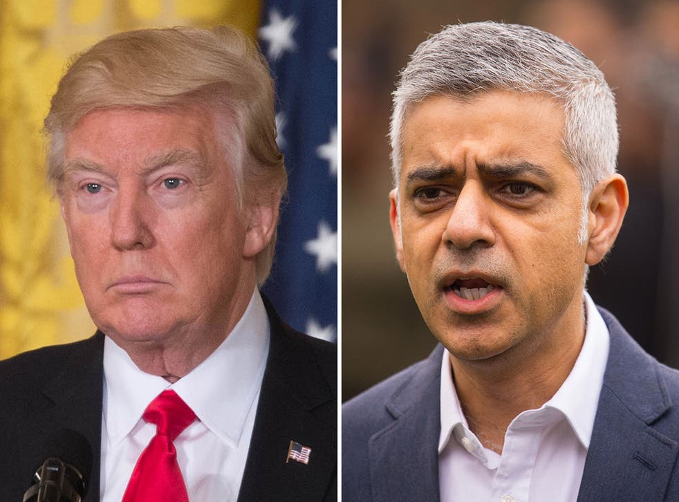 Theresa May said it was "wrong" of Donald Trump to suggest Sadiq Khan had not been "doing a good job" in response to the London Bridge attacks 