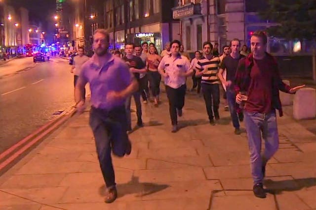 Even as Londoners fled the attacks, it was possible to detect the emerging spirit of defiance: this man wasn't going to let the terrorists spill his pint