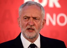 Jeremy Corbyn attacks Theresa May over police cuts