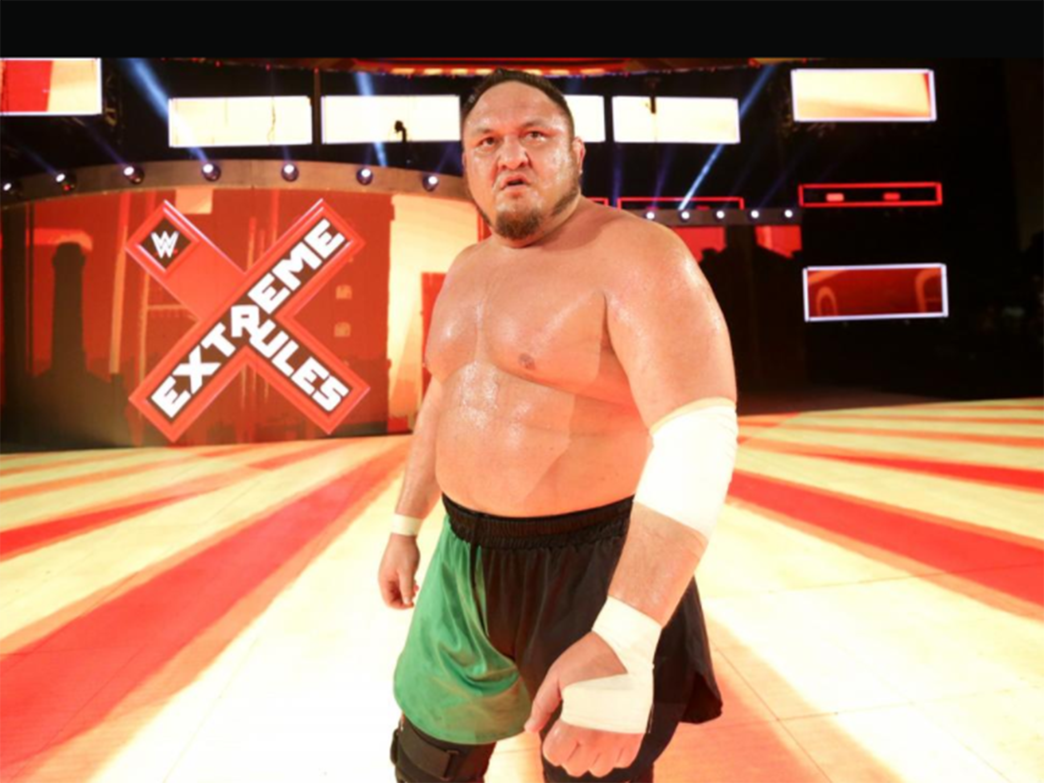 Samoa Joe will face WWE Universal champion Brock Lesnar