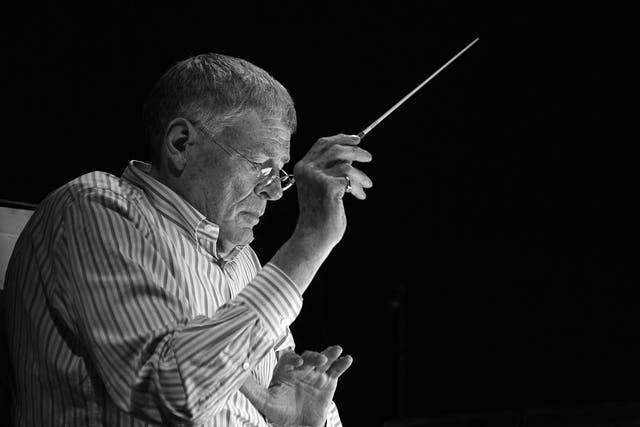 Tate, pictured conducting in 2010 in Paris, achieved more recognition abroad than in his native England, and considered Germany to be his spiritual home