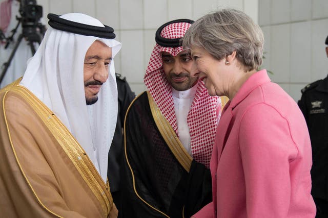 The British Government has been accused of reluctance to face up to uncomfortable truths relating to the Saudis, who are major purchasers of arms manufactured in the UK