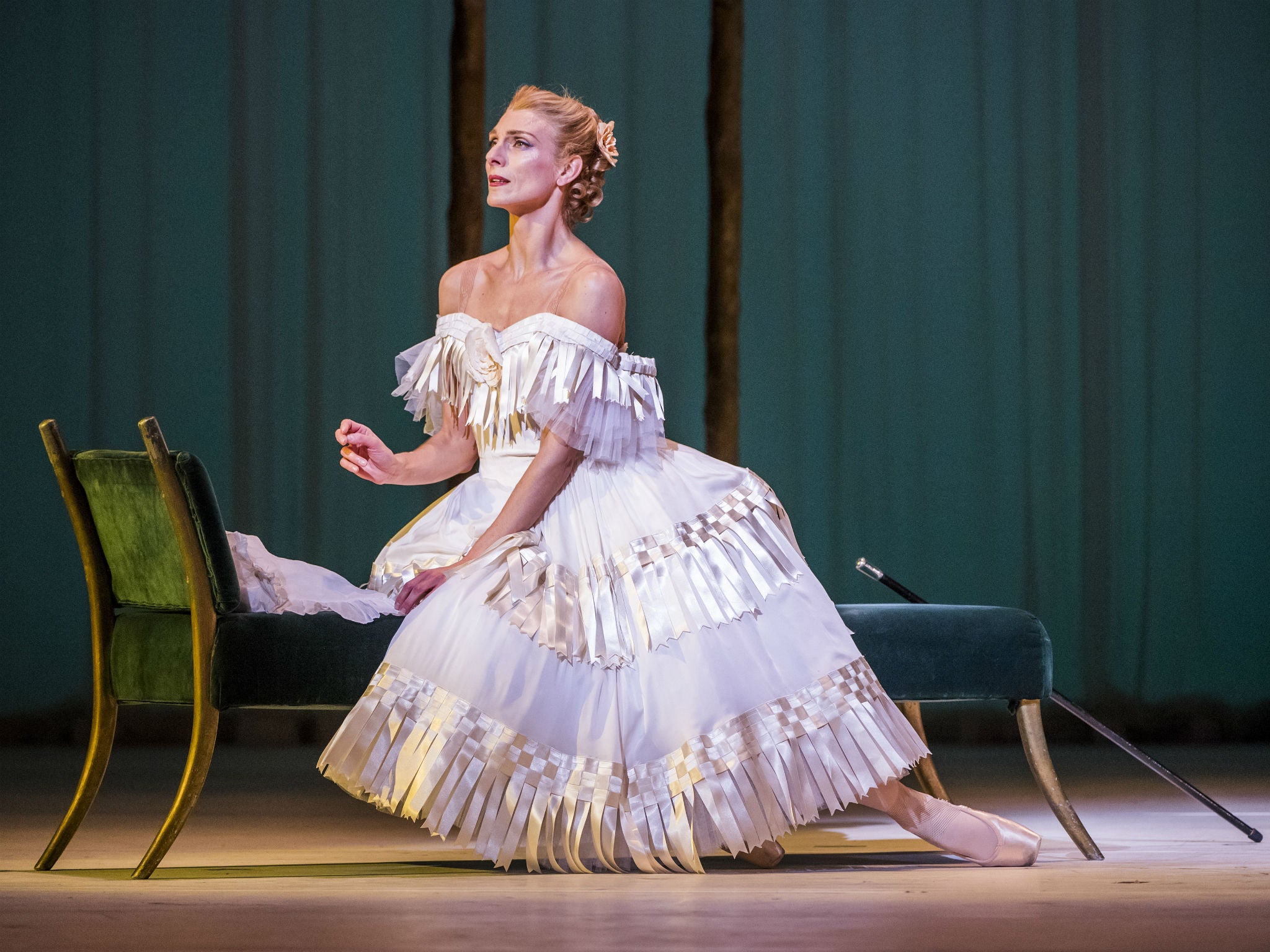 Zenaida Yanowsky as Marguerite in the Royal Ballet's Frederick Ashton mixed bill