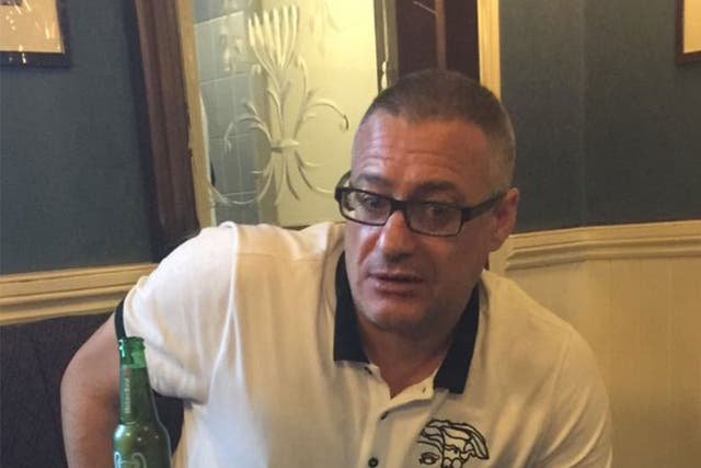 Larner fought off the three terrorists while shouting: 'F**k you I'm Millwall'