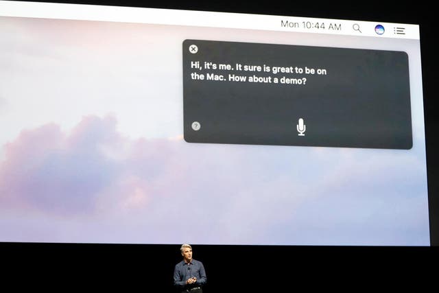 Craig Federighi, Senior Vice President of Software Engineering for Apple Inc, discusses the Siri desktop assistant for Mac OS Sierra