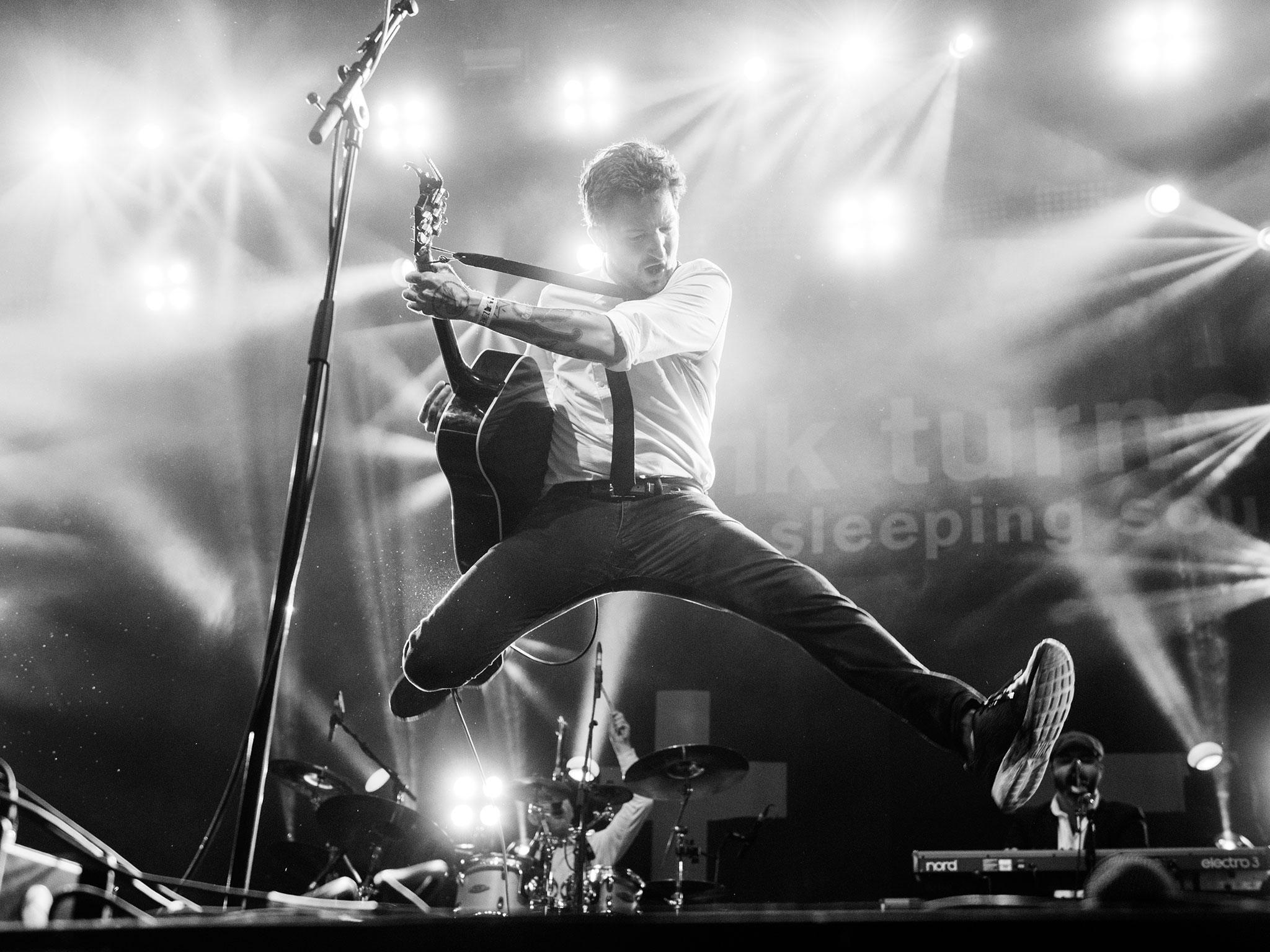 Frank Turner performing live in May 2016