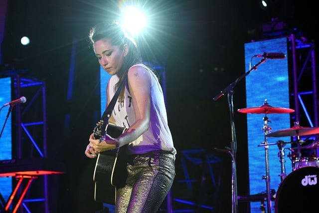 KT Tunstall performs onstage