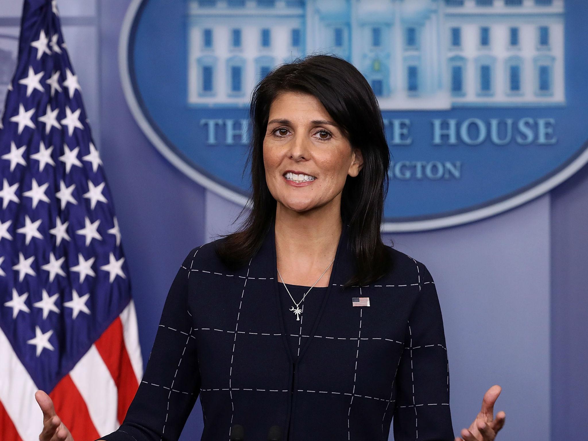 US ambassador to the UN Nikki Haley warns the Trump administration may pull out from the UN Human Rights Council