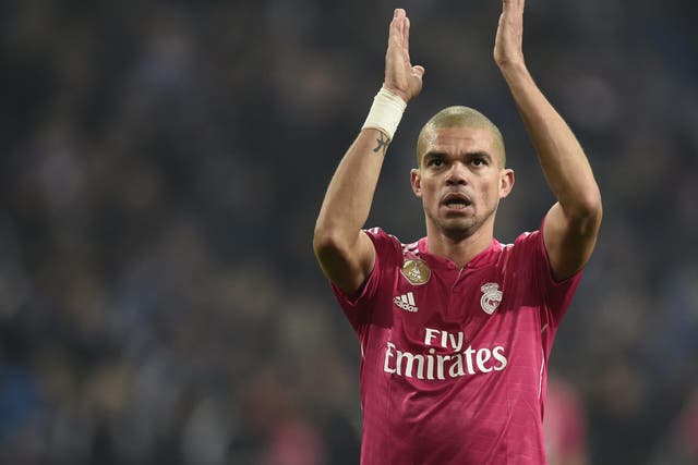 Pepe has played for the European champions for a decade