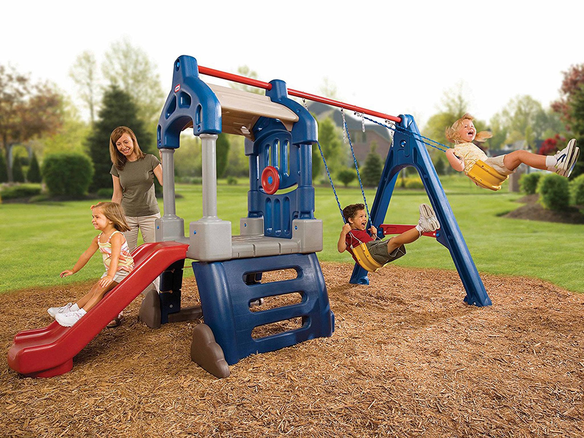 swing and slide playsets