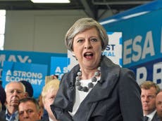 May threat to rip up human rights 'cynical attempt to revive campaign'