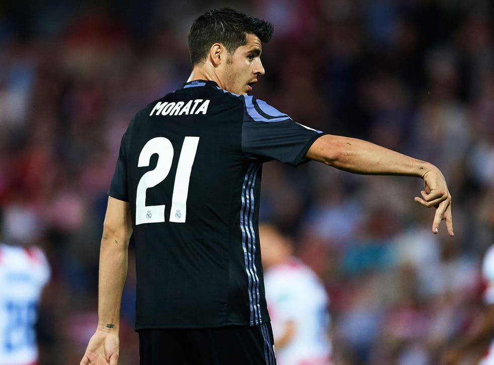 Alvaro Morata is one of a number of options Jose Mourinho is considering
