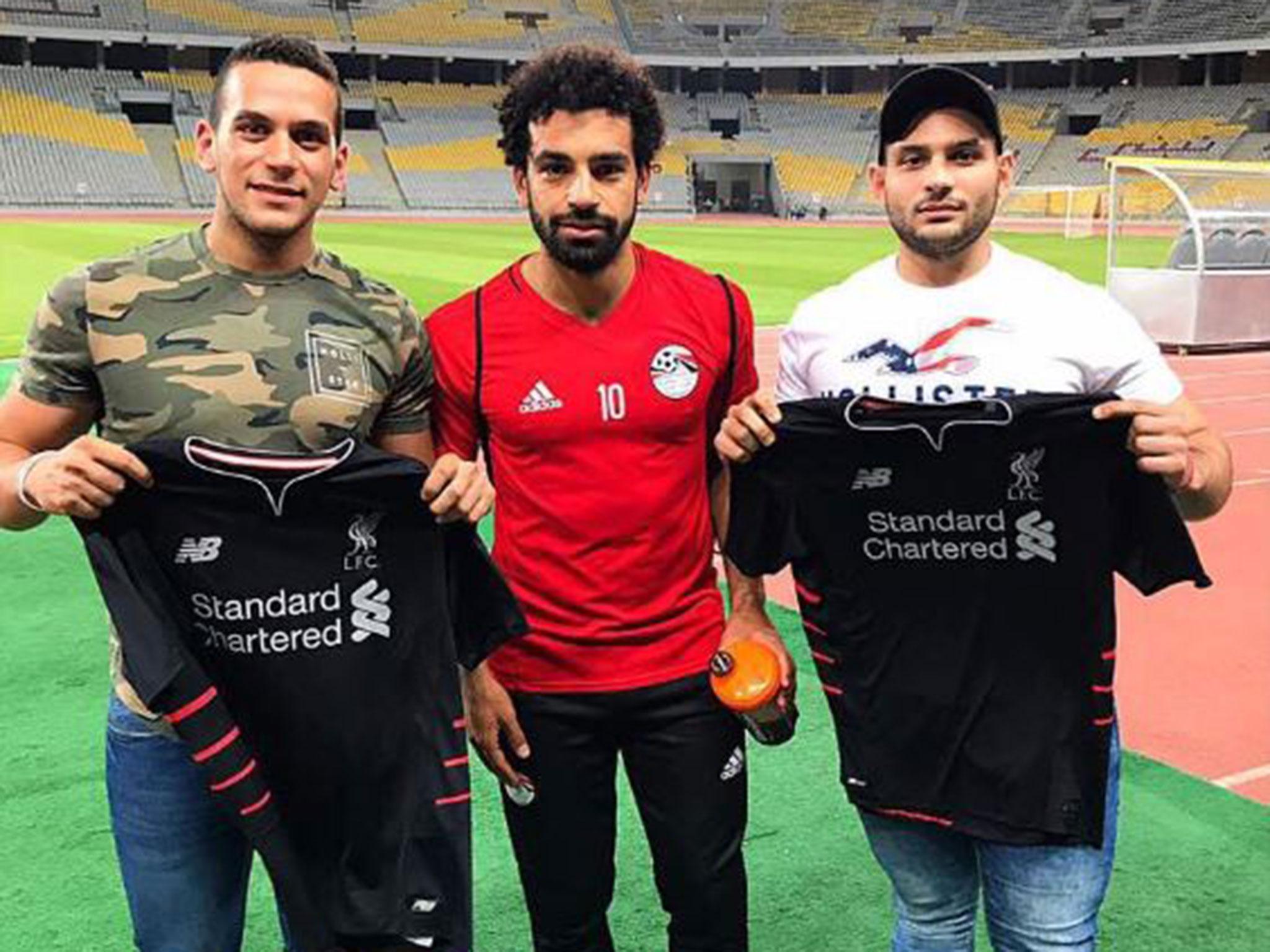 Mohamed Salah pictured with Liverpool shirt as Jurgen Klopp eyes £35million  man as first of seven new signings, The Independent