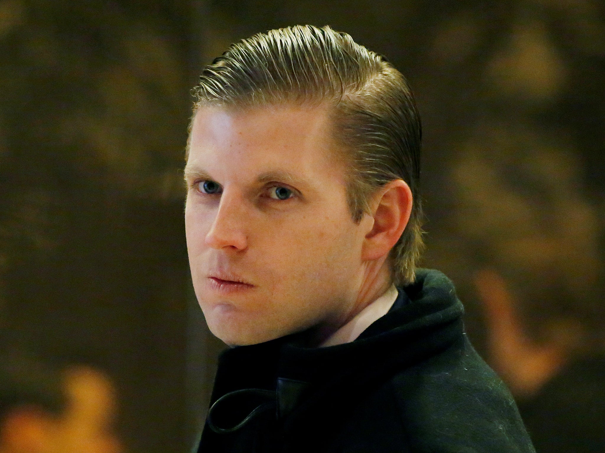 Eric Trump claims waitress who allegedly spat on him was a Democrat