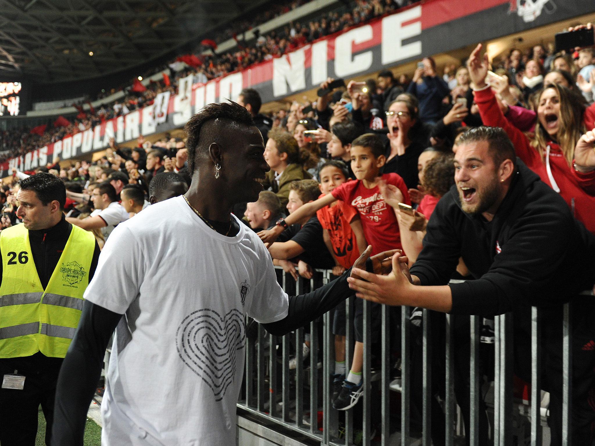 Mario Balotelli is on the lookout for a new club after a year at Nice