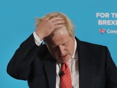 Boris Johnson sees majority slashed in half in Uxbridge