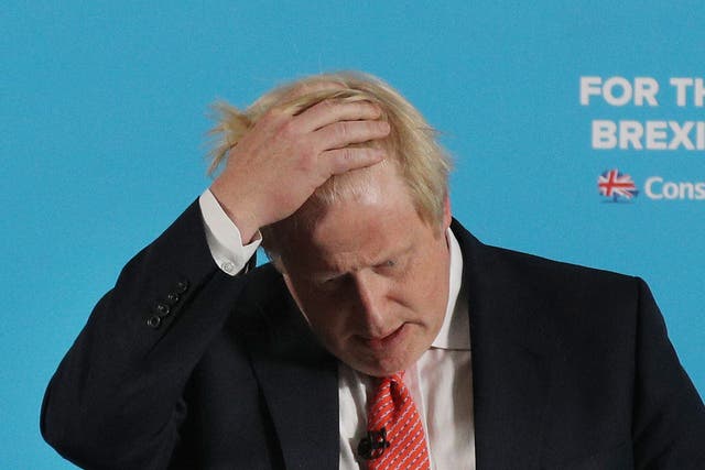 Boris Johnson criticised Jeremy Corbyn for voting against an anti-terrorism law he also opposed