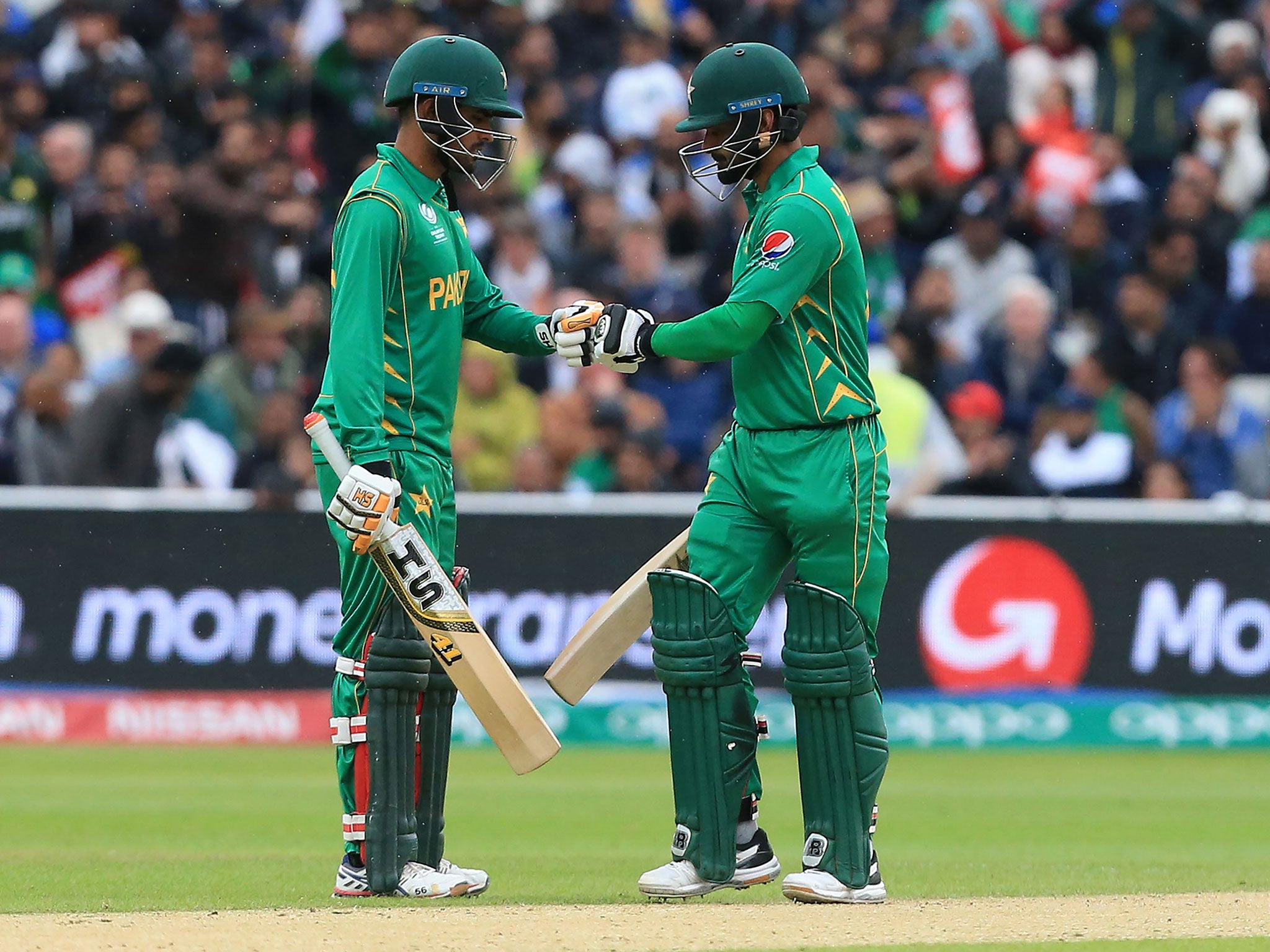 Pakistan beat South Africa by 19 runs on the DLS method