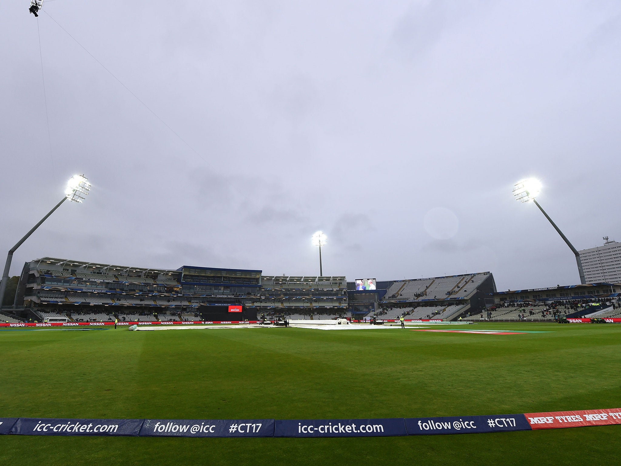 It was another wet afternoon at Edgbaston