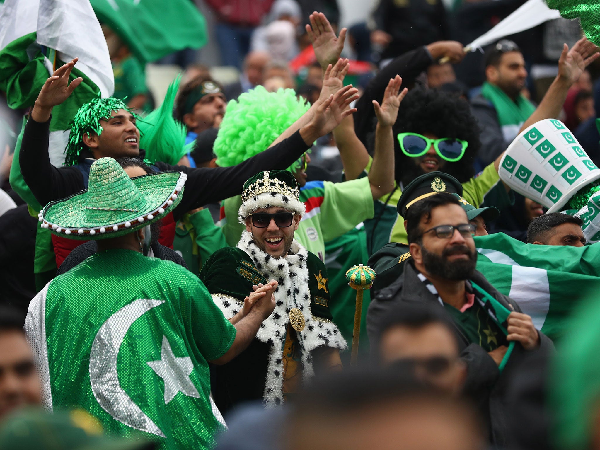 The Pakistan fans were in for a surprise