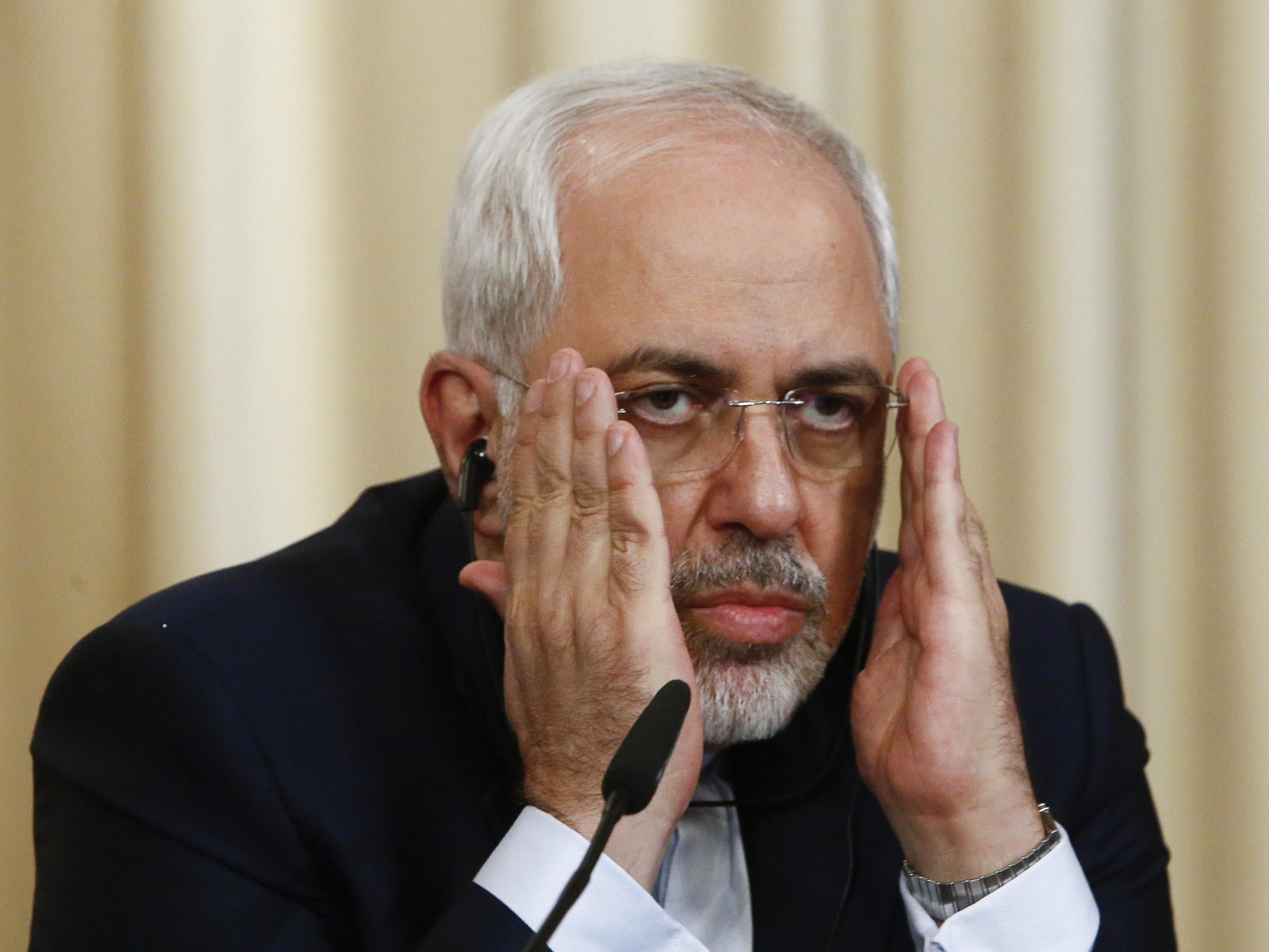 Iranian Foreign Minister Mohammad Javad Zarif said the country’s people ‘reject such US claims of friendship’