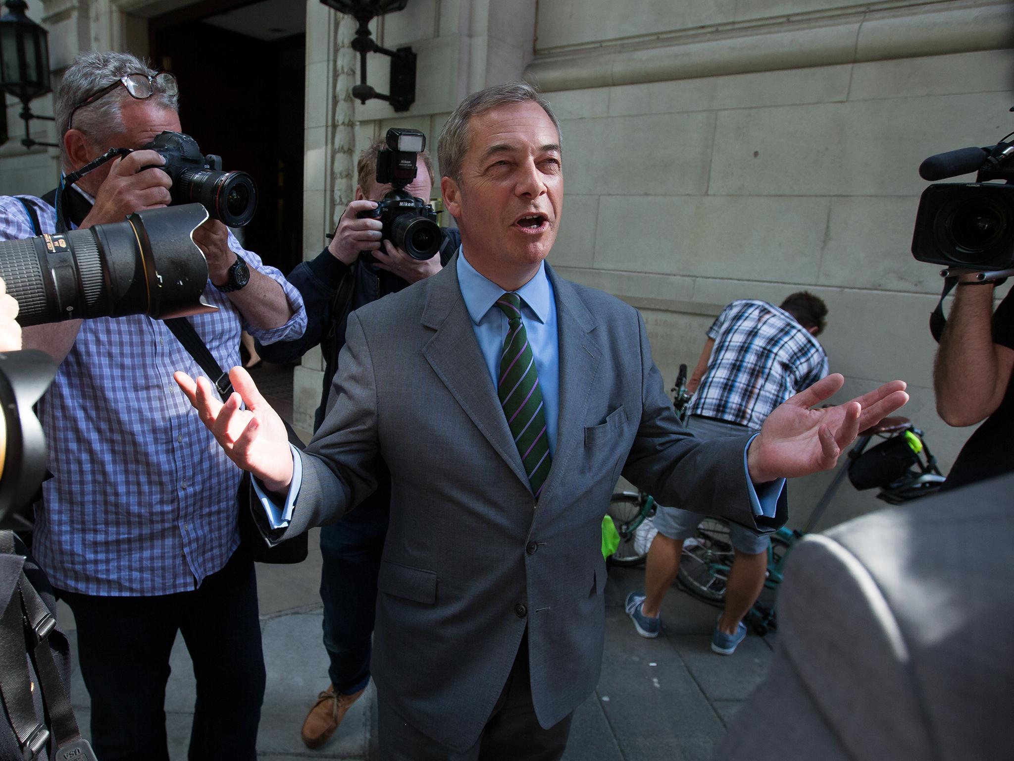 Nigel Farage led Ukip to success but the party's vote has collapsed since 2015 (AF