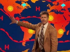 Brad Pitt warns 'there is no future' in global warming comedy sketch