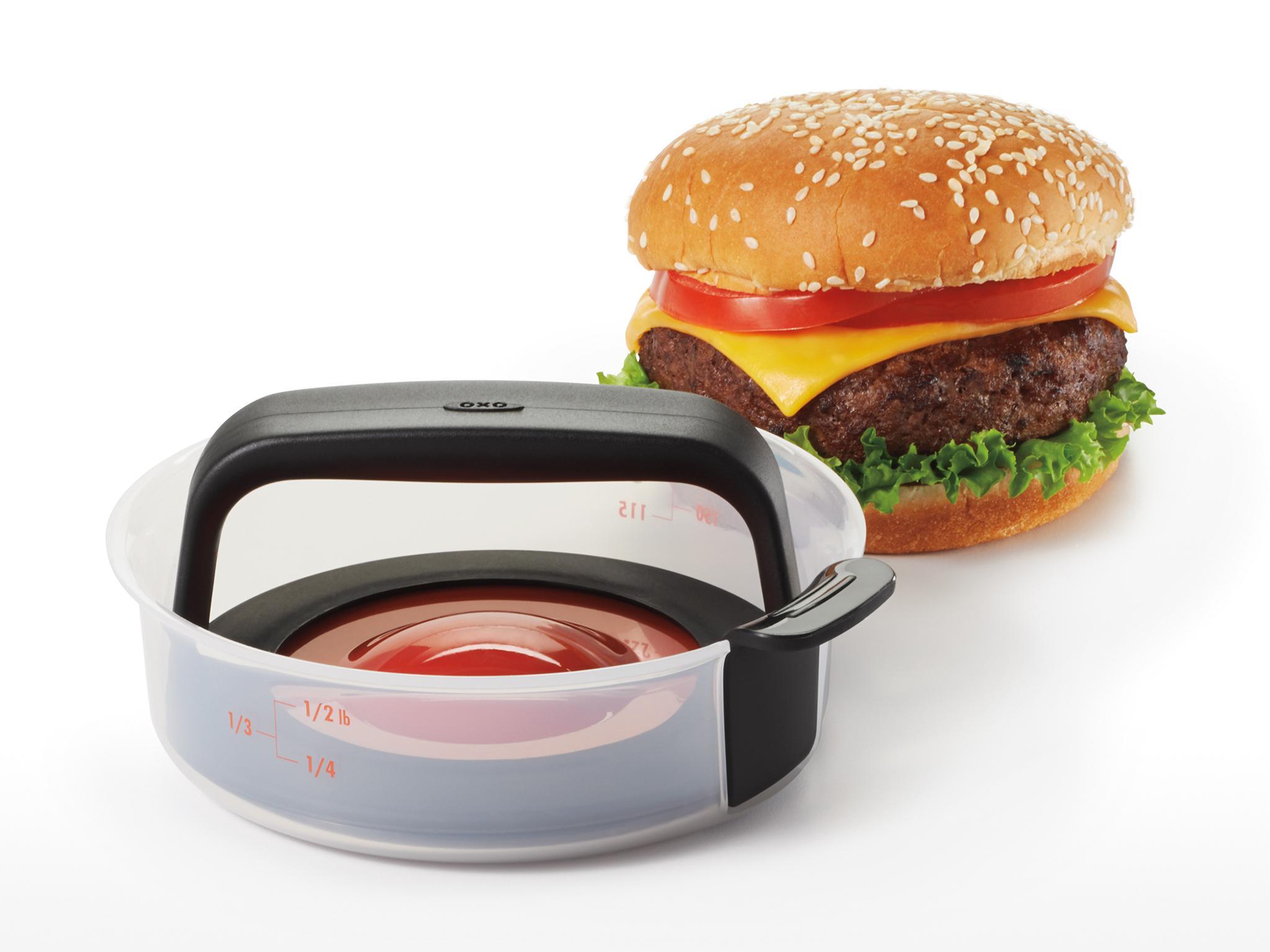 Im-press-ive: This OXO burger press goes for £12.99