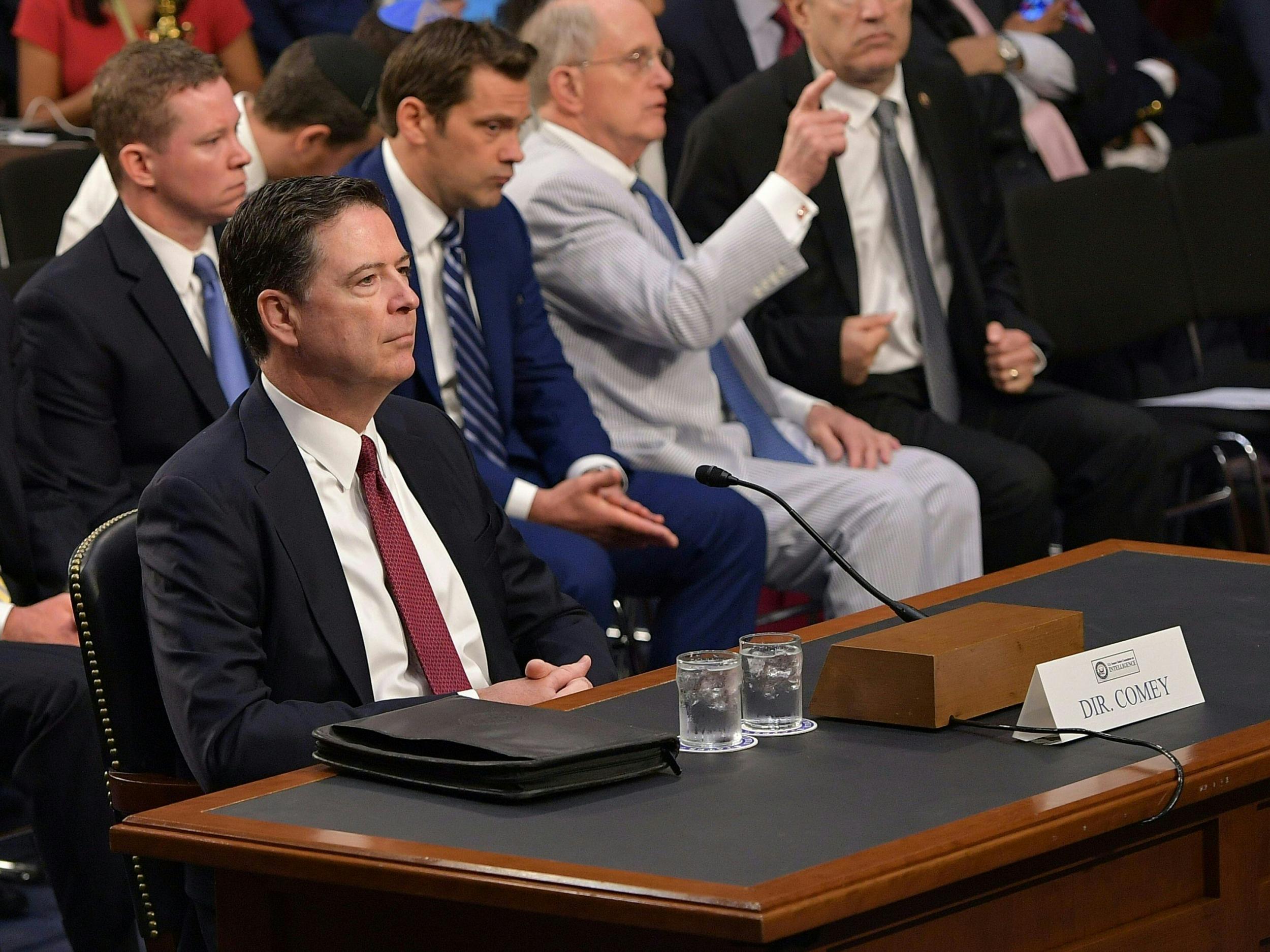 Comey's testimony has been highly anticipated in Washington