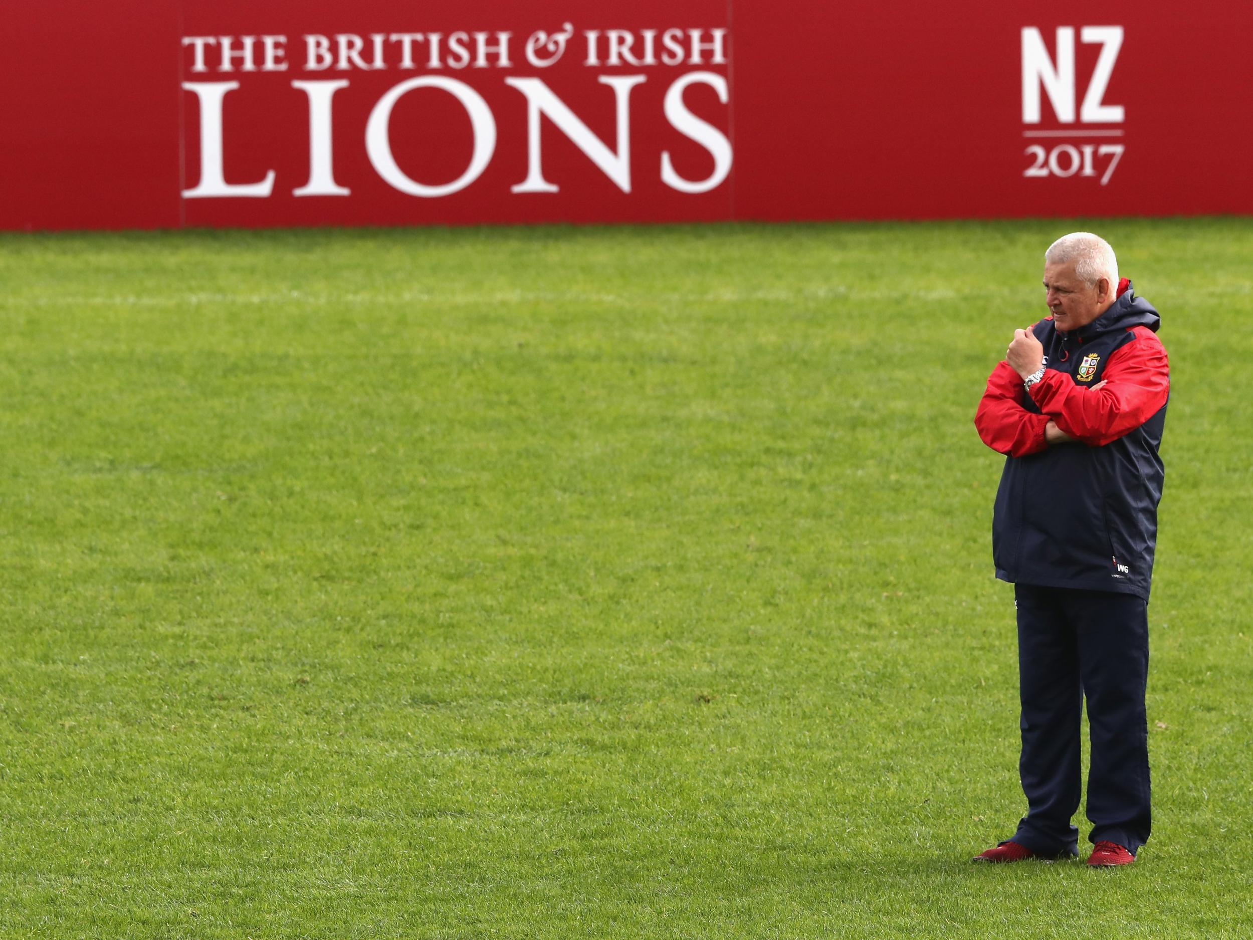 Warren Gatland is weighing up his options