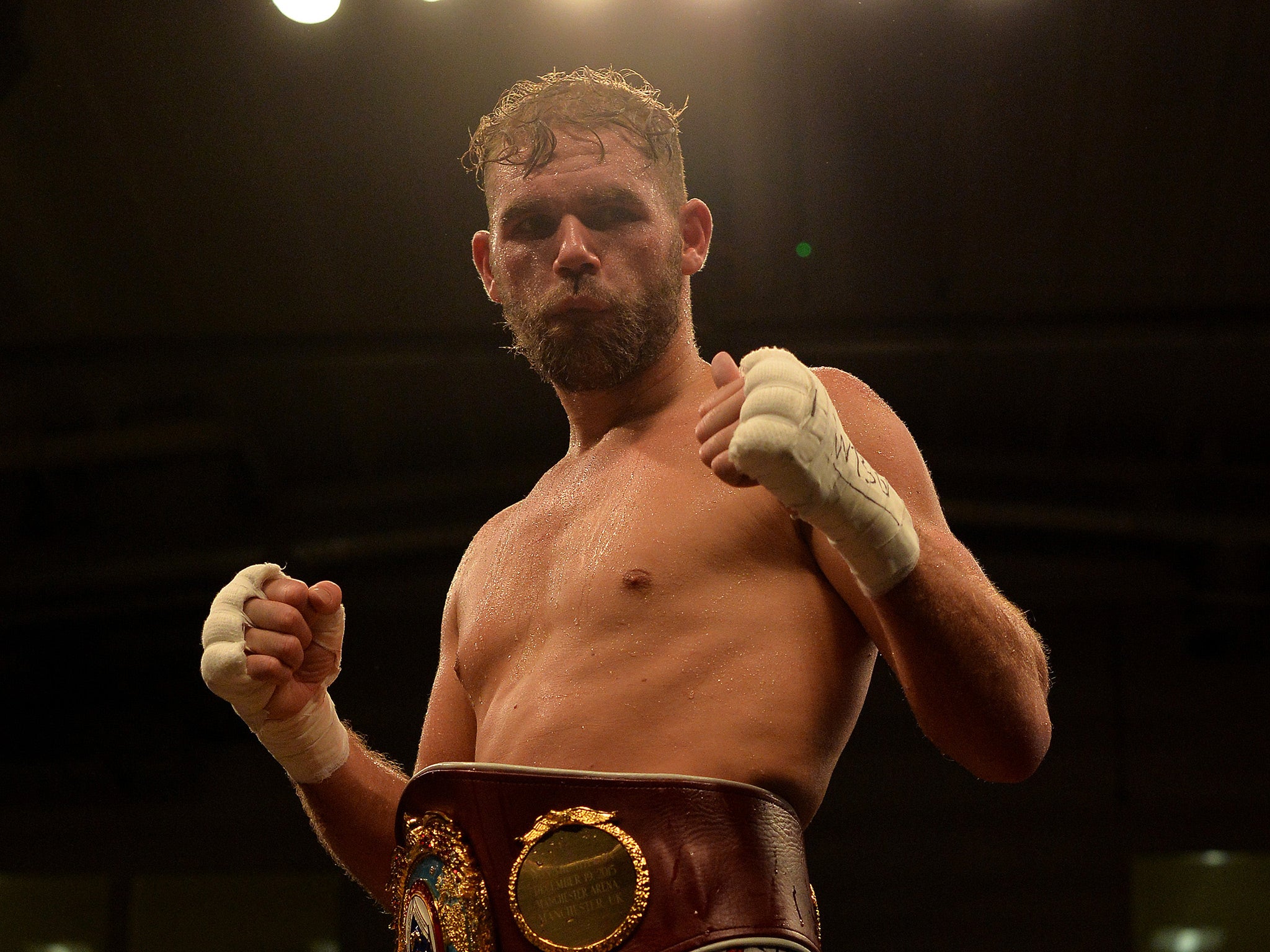 Billy Joe Saunders' team intend to retain the July 8 date
