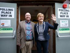SNP vote collapses in exit poll
