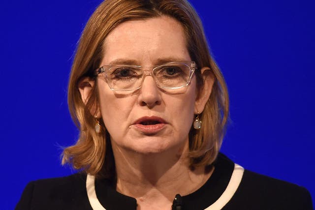 Amber Rudd, the Home Secretary, has attacked end-to-end encryption