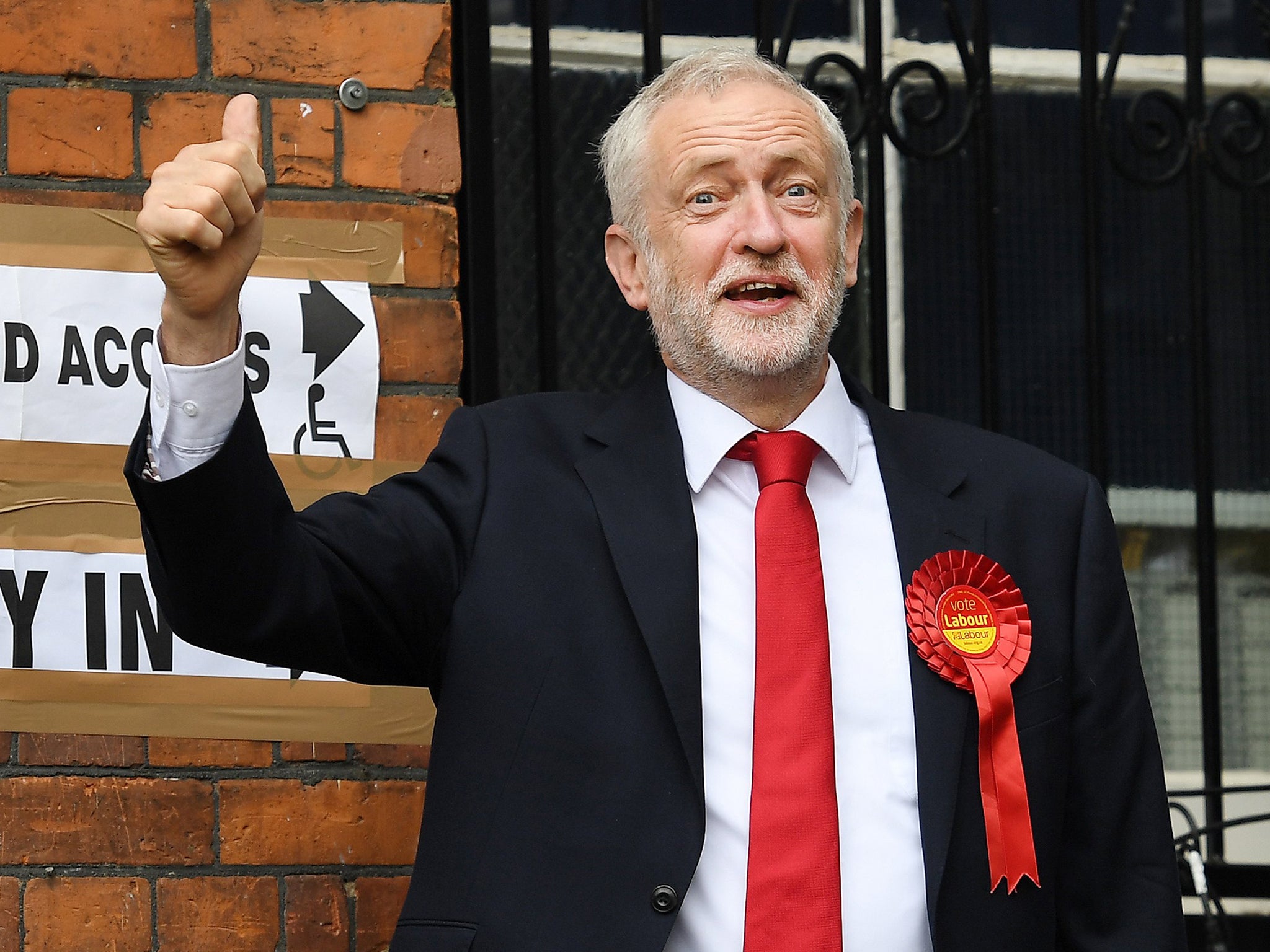 Jeremy Corbyn looks set to have exceeded expectations, with Labour forecast to have won 266 seats
