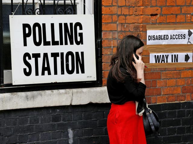 Events at polling stations have clearly not transpired as Theresa May hoped