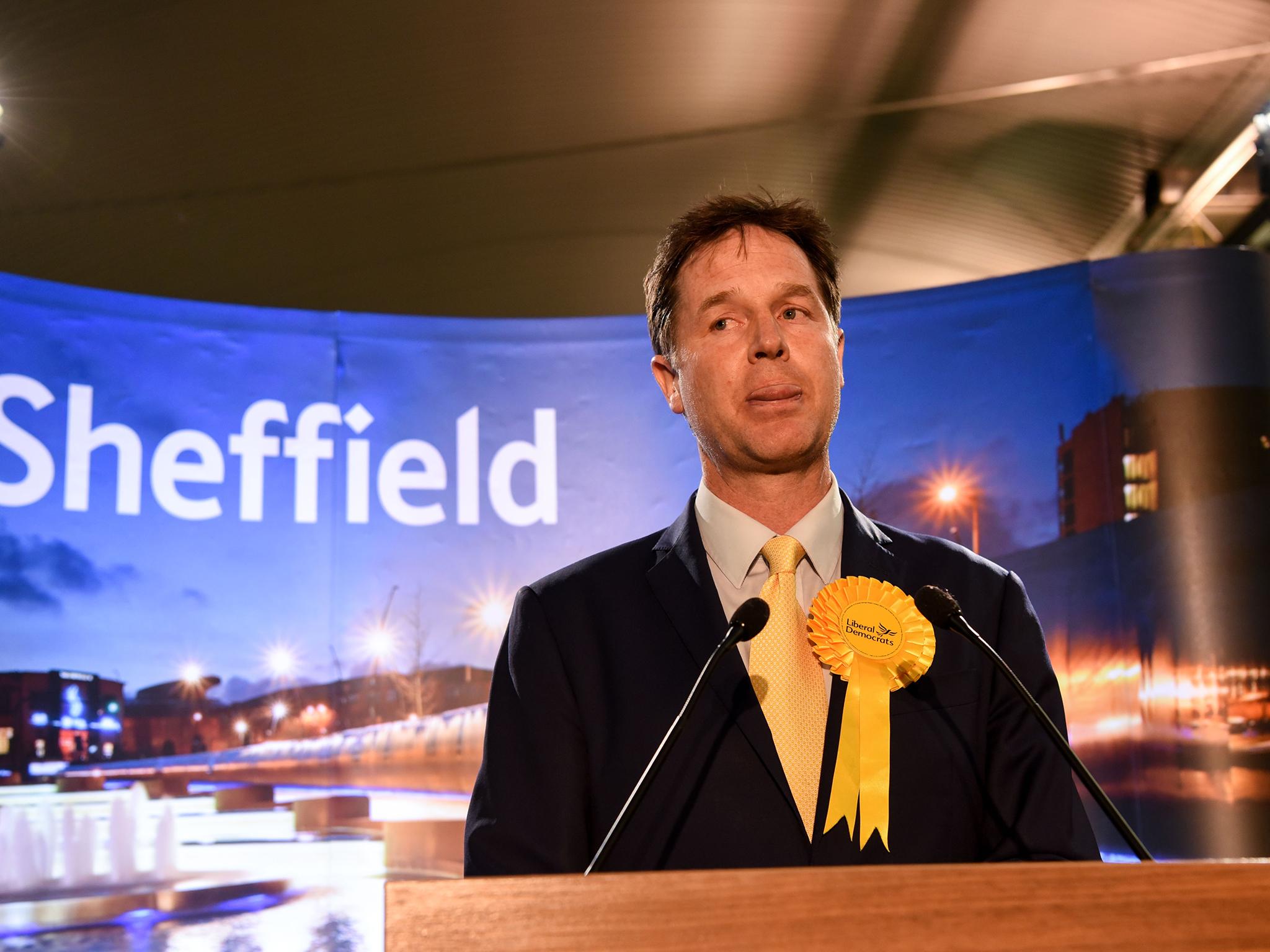 Nick Clegg lost his parliamentary seat in the general election