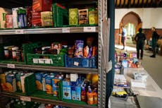 Food banks run out as demand from hungry children soars in holidays