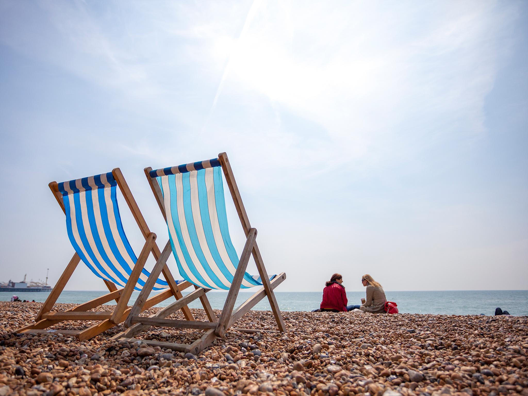 Brighton's beach isn't ideal for barefoot walking