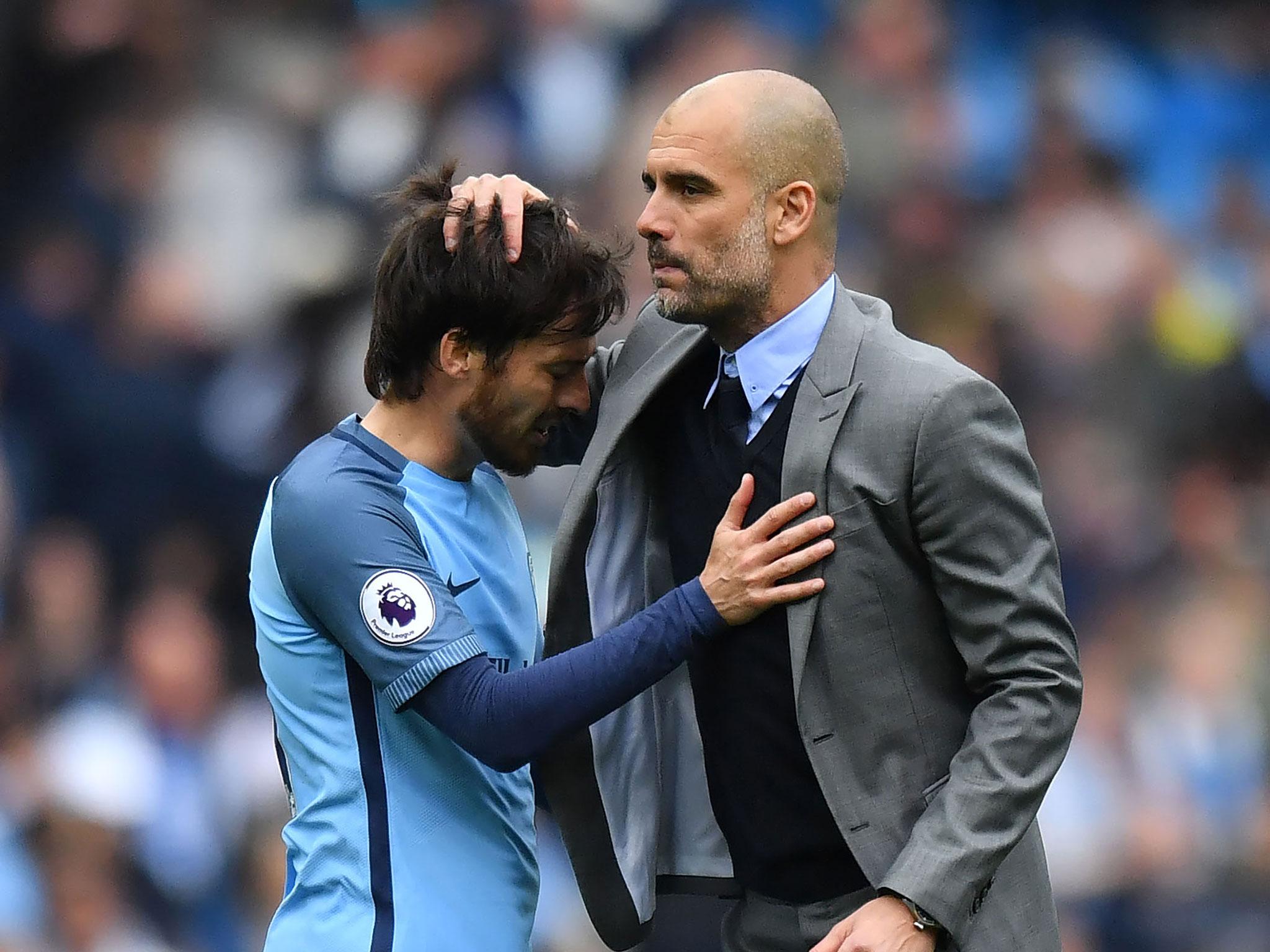 Silva is enjoying life under Pep Guardiola (Getty)