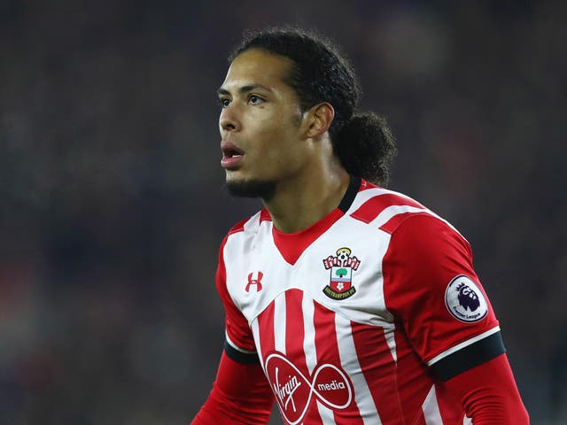 Van Dijk has asked for a move away from the club