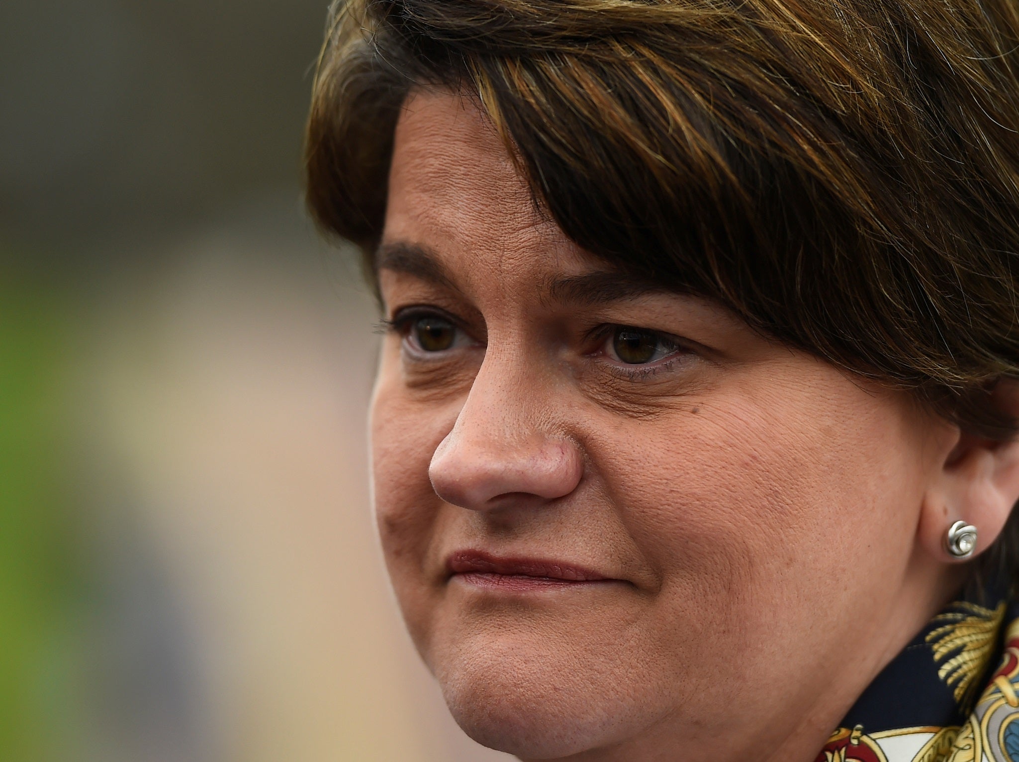 DUP leader Arlene Foster has denied her party is homophobic