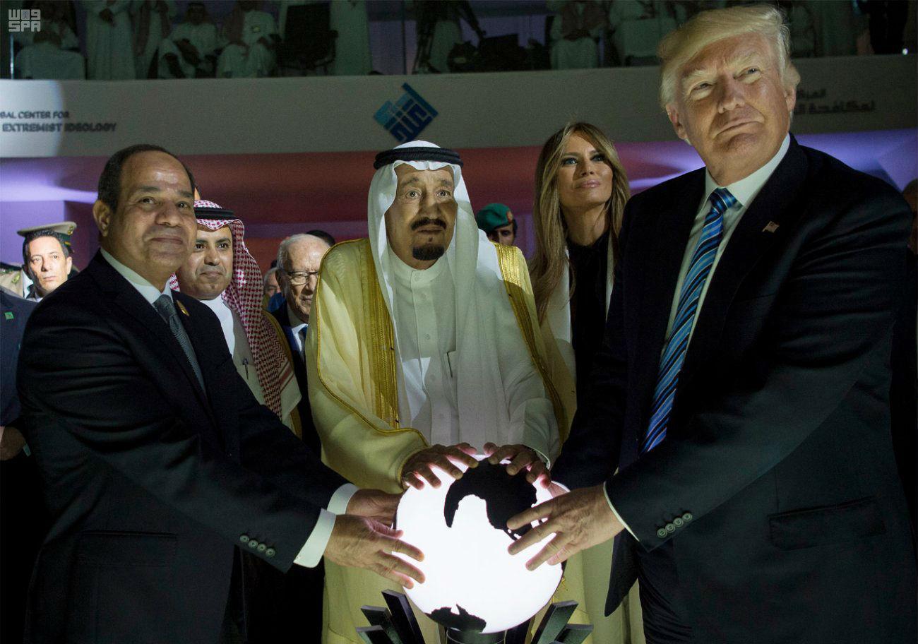 Saudi Arabia was Trump's first stopping point on his maiden foreign trip as president