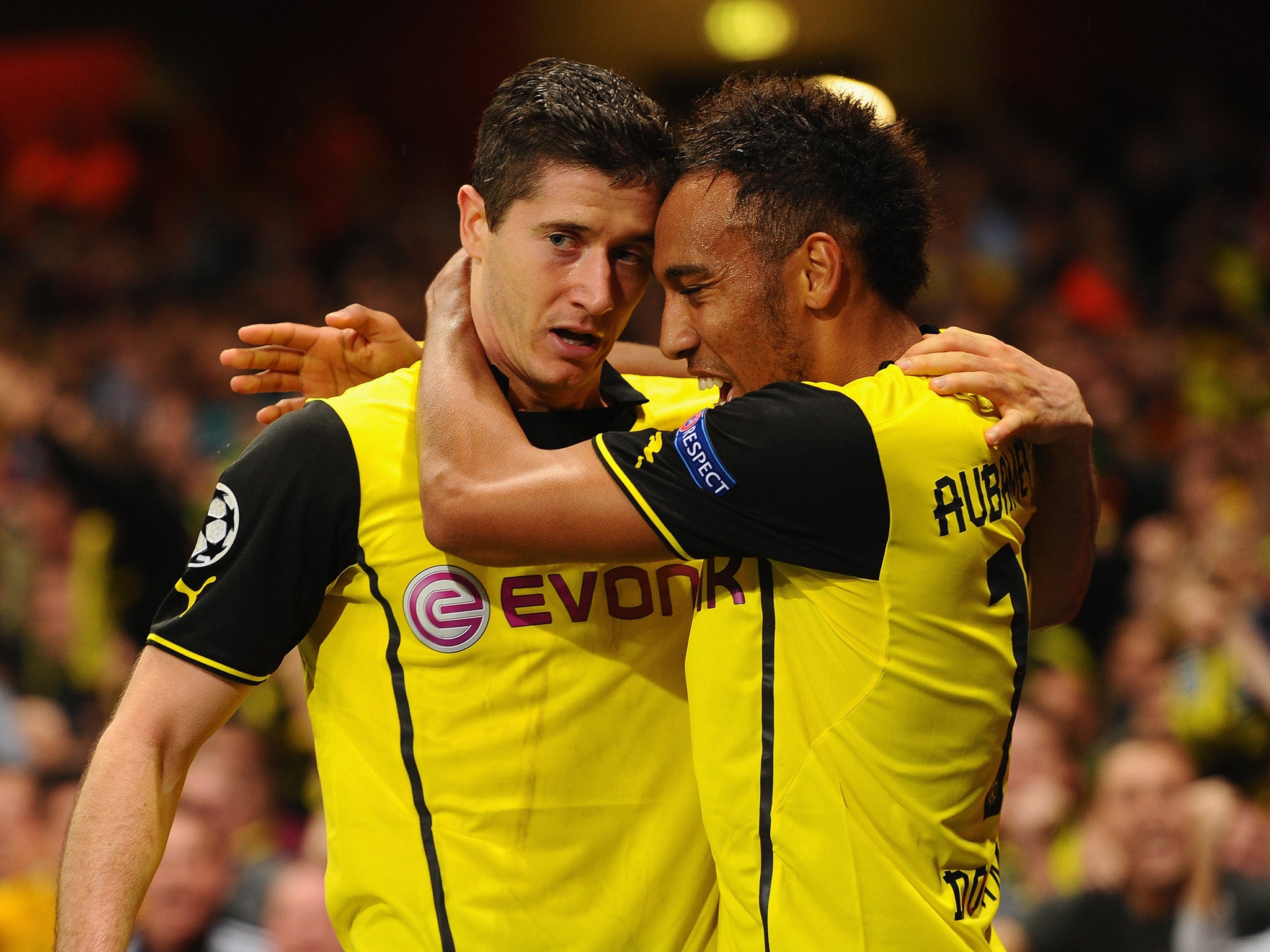 The pair used to be team-mates at the Westfalenstadion