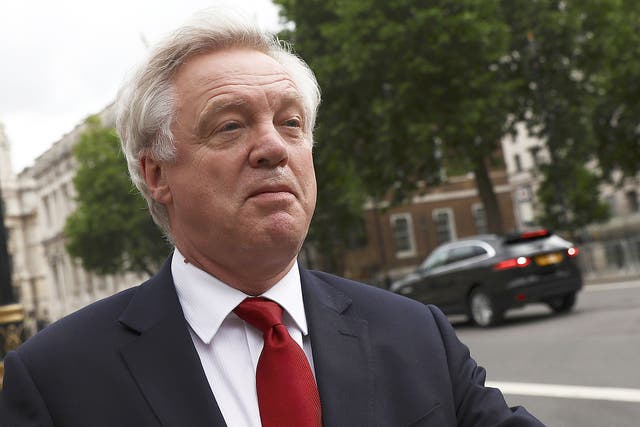 David Davis will attend the beginning of the Brexit negotiations this week