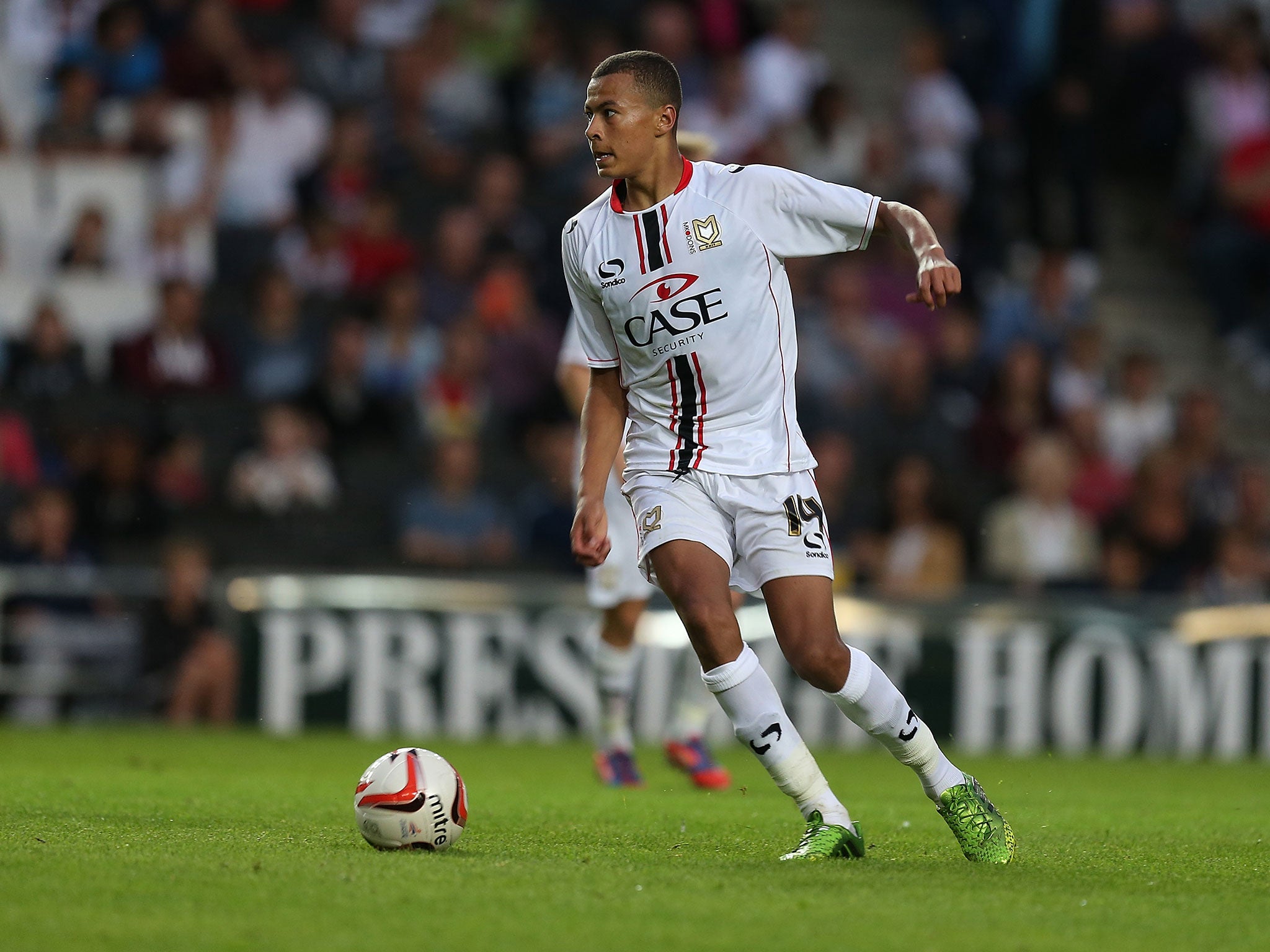 Alli honed his trade at League One side MK Dons