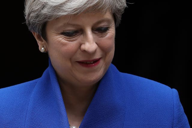 Theresa May has been forced to lead a minority government after the shock election result