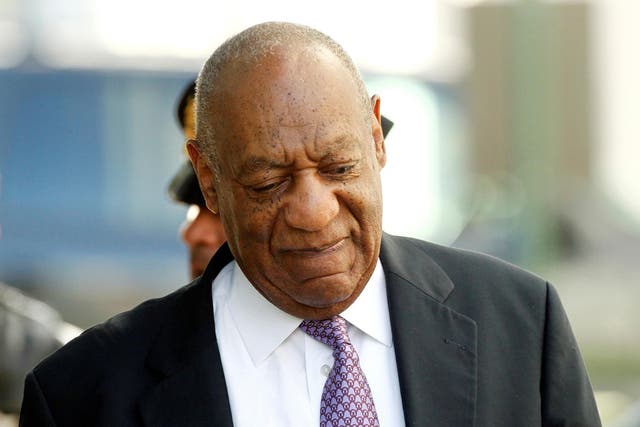 Bill Cosby arrives on the fifth day of his sexual assault trial at the Montgomery County Courthouse in Norristown, Pennsylvania